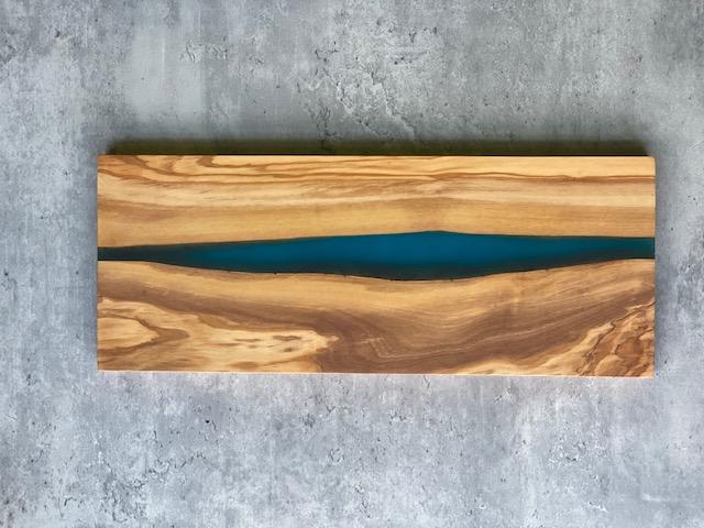 Olive Wood Resin Cutting Board