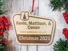 Load image into Gallery viewer, Forest Sign Ornament - See below for how to personalize
