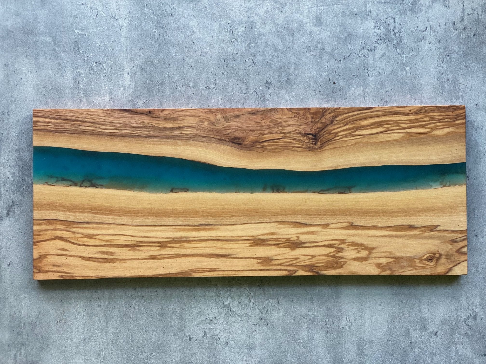 Olive Wood Resin Cutting Board